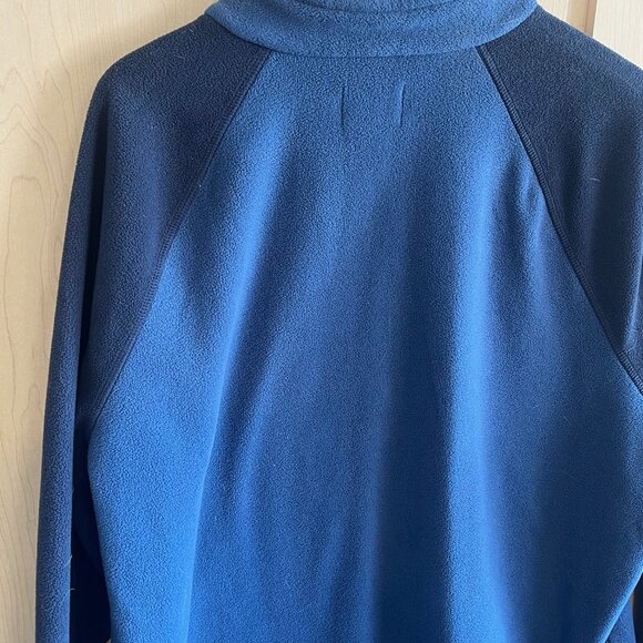 Bass Pro Shops Pullover Fleece Sweatshirt 1/4 Zip Blue Size XL X-Large Long Sl - Picture 5 of 6